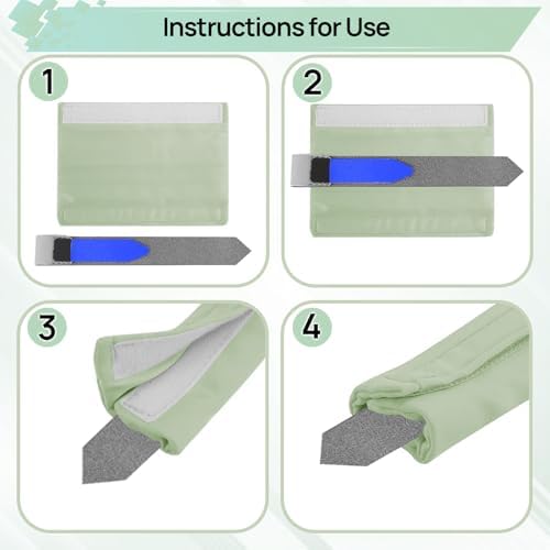6 Packs Satin CPAP Strap Covers Soft, CPAP Mask Cushions, Breathable CPAP Strap Cushions, CPAP Hair Protector for Women and Man, Universal Silk CPAP Strap Covers for Reducing Red Marks (Light Green)