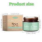 Grass-fed Tallow with Frankincense Oil & Castor Oil, 60g Organic Tallow Moisturizer for Skin, Tallow And Manuka Honey Cream for Face, Body