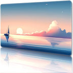 MTG Playmat Magic Card Playmat Game Mat,TCG & CCG Card Games Mat with Free Storage Bags Size 24 x 14 Inches (No with Zones,Landscape)