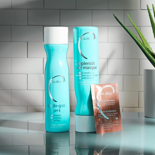Malibu C Replenish Hair Masque - Ultra Hydrating Deep Conditioner for Hair Repair - Reparative Formula with Avocado Oil for All Hair Types