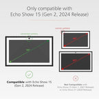 Made for Amazon Frame for Echo Show 15 (Gen 2, 2024 Release)