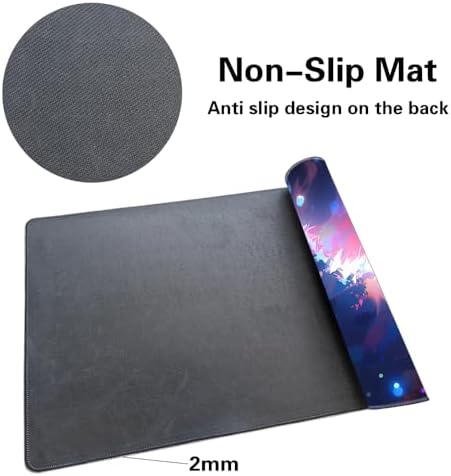 Board Game 14x24in MTG Playmat Compatible for OCG CCG RPG TCG Playmats (Colorful Cat 1)