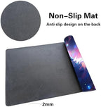 Board Game 14x24in MTG Playmat Compatible for OCG CCG RPG TCG Playmats (Colorful Cat 1)