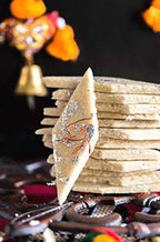 HIMALYA FRESH Kaju Katli 12oz - Premium Authentic Indian Food & Sweets Made With Cashew Nuts. Just two ingredients Cashew Nuts and sugar - No Fillers Or Preservatives (1 Box)