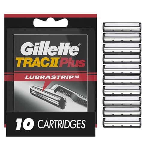 Gillette Trac II Plus Cartridges - 10 ct, Pack of 5