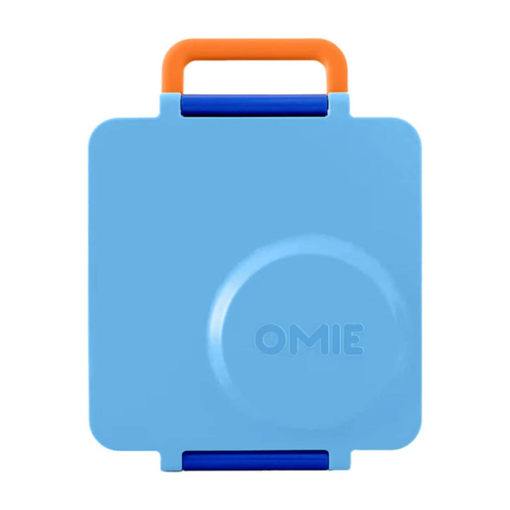 Omie OmieBox Kids Insulated Leakproof Bento Lunch Box with Food Jar (Blue Sky)