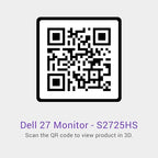 Dell S2725HS 27 Inch Monitor, FHD (1920x1080) Display, 100Hz Refresh Rate, 1500:1 Contrast Ratio, TÜV Rheinland Eye Comfort 4 Star, Integrated 2x5W Speaker, Height/Tilt/Swivel/Pivot- Ash White Color