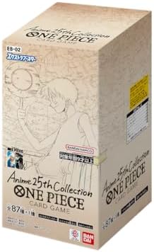 One Piece Card Game Extra Booster Anime 25th Collection EB-02 Booster Box - 24 Packs (Japanese)