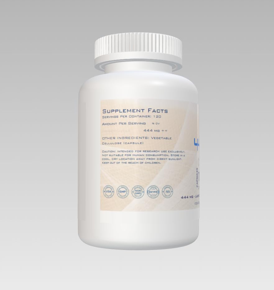 Innovative Pros | 444mg | 120 Count | >99% Pure |