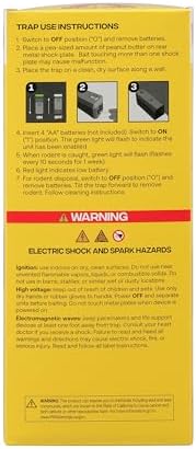 Victor M241B Indoor Electronic Humane Rat and Mouse Trap - No Touch, No See Electric Rat and Mouse Trap