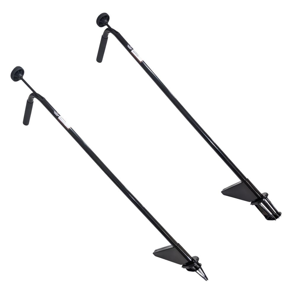Walden Backyards Weed Hound Stand Up Weed Puller 36" - Upright Dandelion Root Remover Tool with Foot Pedal - Heavy Duty Steel Weeder for Lawns & Gardens - No Bending for Thistle, Crabgrass, Clover