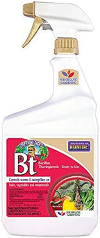 Bonide 8066 Captain Jack's Bacillus Thuringiensis BT Organic Worm & Caterpillar Control, 32 oz. Ready-to-Us - Quantity 1