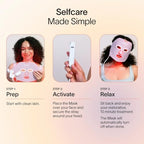 SolaWave Wrinkle Retreat Light Therapy Face Mask | FDA Cleared Red and Infrared Light Mask to Rejuvenate & Firm Skin | 10 Minute Anti-Aging Treatment
