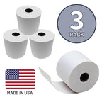Victor Thermal Paper Roll For Printing Calculators & Cash Registers, 3 Pack, 165 ft (70803)