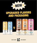 Loco Coffee Mocha Oat Milk Latte Cold Brew Coffee [Mocha] 11 Ounce Can, 12 Count | Medium Roast, 180mg Caffeine | Gluten Free and Dairy Free | Low Sugar, Low Calorie Iced Coffee