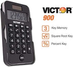 Victor 900 Antimicrobial Pocket Calculator, 8-Digit LCD