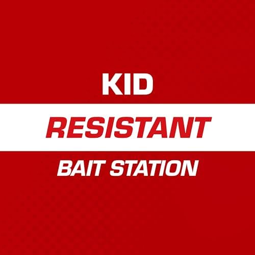Tomcat Mouse Killer Child Resistant, Disposable Station, 4 Pre-Filled Ready-To-Use Bait Stations