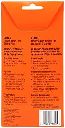TERRO T382 Fly Magnet Replacement Bait - 2 Fly Magnet Trap Attractants