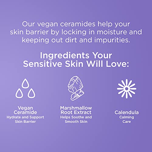 Pacifica Face Moisturizer - Vegan Ceramide Barrier Repair Face Lotion, Hydrating, For Dry Skin, Dermatologist Tested, Safe for Sensitive Skin, Fragrance Free, Vegan + Cruelty Free