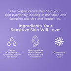 Pacifica Face Moisturizer - Vegan Ceramide Barrier Repair Face Lotion, Hydrating, For Dry Skin, Dermatologist Tested, Safe for Sensitive Skin, Fragrance Free, Vegan + Cruelty Free