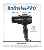 BaBylissPRO Nano Titanium Bambino Compact Dryer, 1 Count (Pack of 1)