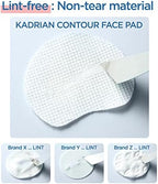Premium Double-Sided Facial Pads - 180 Pads - Lint free - for Makeup Remover and Toner - Rayon face pads for toner and cleasing - Rayon not cotton balls - Exfoliating cotton rounds for face (180 Pads)