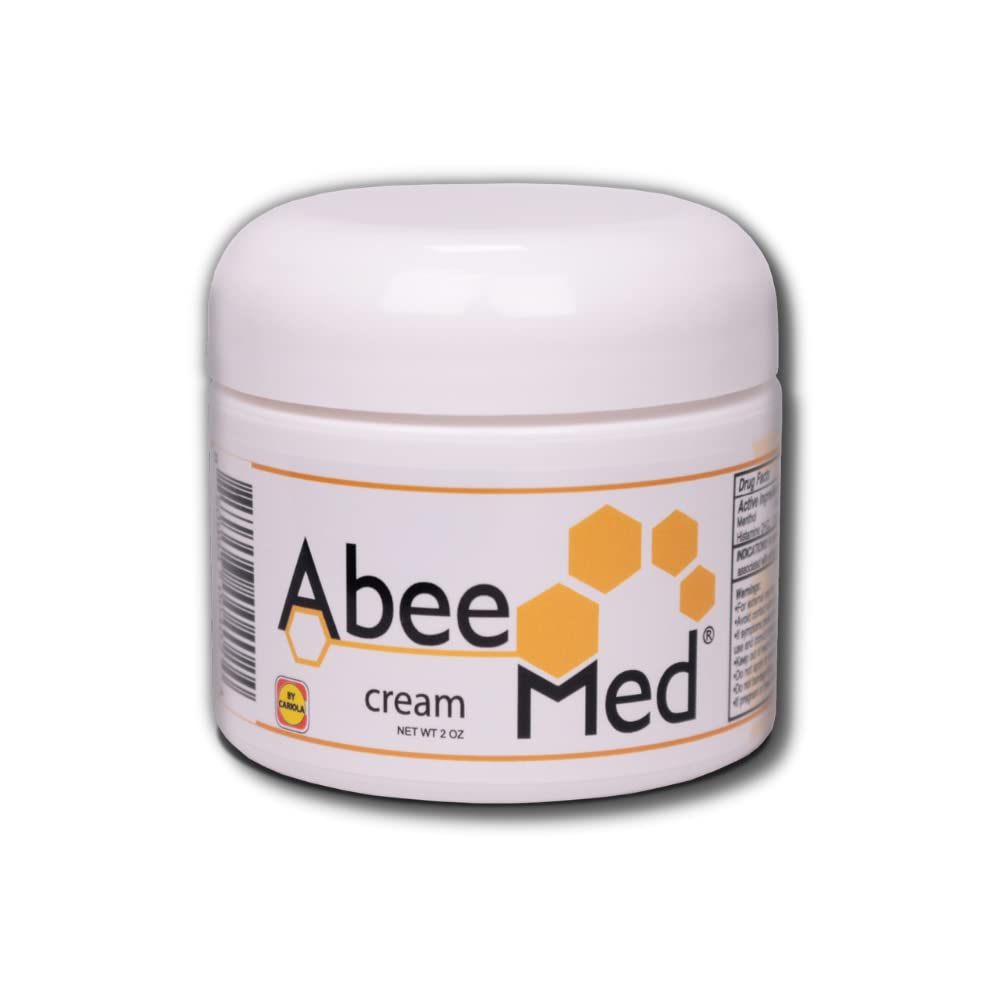 ABEE MED Natural Supplement 60 Capsules + Cream 2 oz - Bee Venom Apitoxin - Pain Support - Inflammation - Mobility