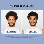 DevaCurl No-Poo Decadence Zero Lather Cleanser for Ultra-Rich Moisture |Nourished | Bouncy | Shiny | All Curl Types