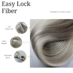Silver Braiding Hair Pre stretched for Boho Braids Pre stretched Boho Braiding Hair