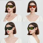 Alsenor IPL 190nm-510nm OD5+ Laser Safety Glasses Red Light Therapy Glasses For Tanning Goggles And Laser Hair Removal Treatment Protection Eyes Goggles