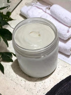 Beef Tallow & Magnesium Body butter - Grass Fed and Finished beef tallow Magnesium Cream- Handmade tallow moisturizer for Cracked, Dry, Itchy skin- eczema cream- diaper rash- dry skin body care (FRANKINSCENCE)