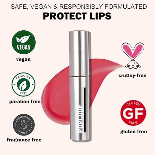 Peel Off Lip Stain - Long Lasting, Transfer Proof and Waterproof Tattoo Lip Tint, Matte Finish Lip Stain Peel Off, Infused with Vitamin E & Algin & Hydroxyacetophenone, #006 Grapefruit