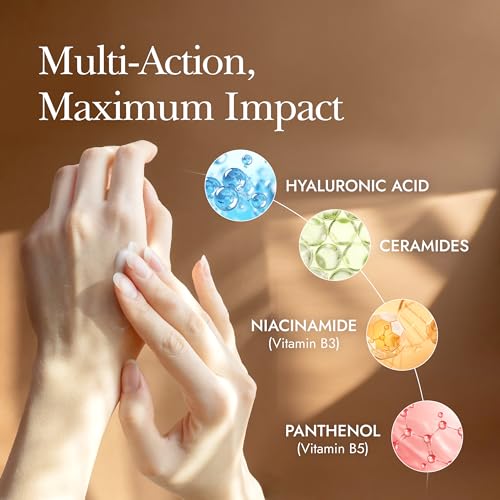 Ultra Rich Hand Cream – Intensive Hydration & Repair for Dry, Chapped Hands | Enriched with Shea Butter, Ceramides, Niacinamide (B3) & Panthenol (B5) (Olive, 1.7 fl oz, Pack of 5)