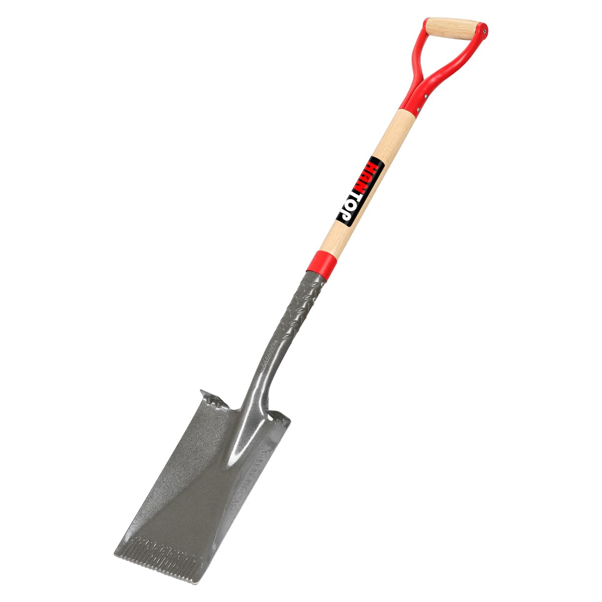 HANTOP Flat Spade Garden Shovel Edging Shovels for for Gardening and Edging
