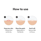Mighty Patch™ Invisible+ Patch – The Barely-There Daytime Hydrocolloid Acne Pimple Patch for Covering Zits and Blemishes, Tapered Edges Designed to Blend Into Skin (72ct)