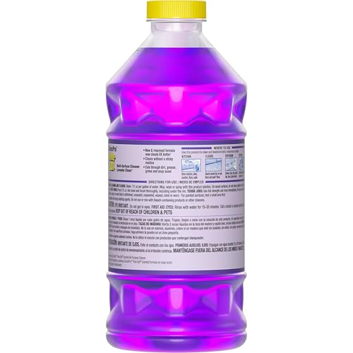 Pine-Sol Multi-Surface Cleaner, CloroxPro, 2x Concentrated Formula, All-Purpose Cleaner, Lavender Clean, 40 Fluid Ounces (Pack of 2)