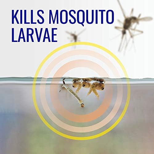 TERRO T1210 No Mess Mosquito Larvacide Pouches - 10 Pouches Included