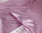 Yanibest Satin Pillowcase, Silk Pillow Cases for Hair and Skin with Zipper, Queen Pillow Cases Set of 2 for 20"x30", Exquisite Packaging for Women Men