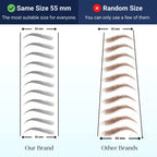 | Microblading & Shading Tattoo | A combination of hair stoke and powdered brows | Non-toxic | Vegan friendly (Dramatic Las Vegas, Black)