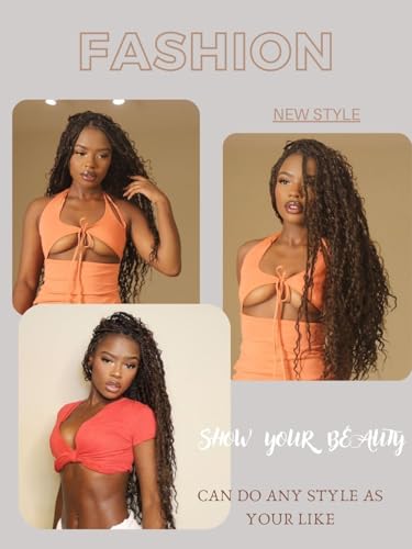 Human Braiding Hair 4# Deep Wave Bulk Human Hair for Braiding No Weft 100g 2 Bundles/Pack Curly Human Hair Extensions for Boho Braids Wet and Wavy Brazilian Virgin Human hair Braiding Hair (14 Inch)