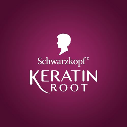 Schwarzkopf Keratin Color Root Temporary Hair Color Spray, Light Brown - Salon Inspired Temporary Hair Dye, for up 100% Gray Coverage and Thicker Looking Roots, Ammonia free
