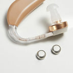 Amazon Basics 60-Pack Hearing Aid Size 312 Zinc-Air Batteries, 1.45 Volt, Brown Tab, 4-Year Shelf Life, Child-Safe Package (Use Scissors to Open)