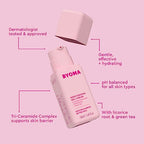 BYOMA Moisturizing Gel Cream - Barrier Repair Cream/Gel Face Lotion with Niacinamide and Green Tea - Ceramide Face Moisturizer for Dry Skin - Alcohol Free, Oil Free Face Moisturizer - 1.69 fl. oz