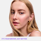 Wonderskin Eyebrow Tint - Wonder Blading Brow Stain & Go Masque, Long Lasting Brow Tint, Transfer Proof and Smudge Proof Eyebrow Stain (Blonde)
