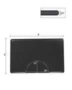 Artist hand 3 ft. x 4 ft. Barber Chair Mat Durable Rectangle 1/2 in. Thick