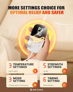 Red Light Therapy for Body, Heating Pad Belt, 660nm & 850nm Red Light Near Infrared Heated Therapy Wrap for Lower Back Legs Arms, Mothers Day Gifts, Birthday Gifts for Women Men Mom