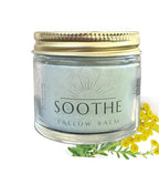 Soothe Tallow Balm- Grass-fed Beef Tallow Infused with Blue Tansy & Colloidal Oatmeal- Infant safe ointment for rash, dry skin, eczema, psorasis- Organic (2 oz)