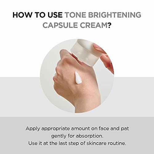 SKIN1004 Madagascar Centella Tone Brightening Capsule Cream 2.53 fl.oz, 75ml, Non-sticky Hydrating Brightening