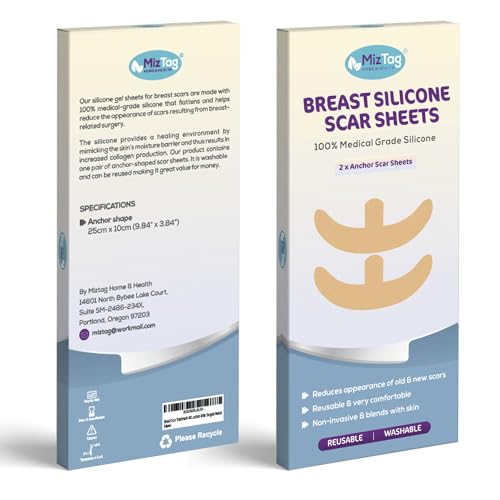 Breast Surgery Recovery Essentials - Silicone Scar Sheets for Comfort and Healing - Ideal for Post-Op Wear