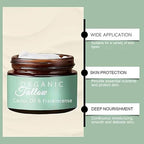 Grass-fed Beef Tallow with Frankincense Oil & Castor oil, Organic Beef Tallow Moisturizer for Skin, Tallow and Manuka Honey Balm for Face, Body (1)